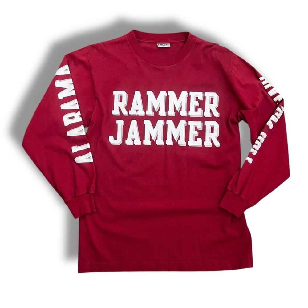 Timeout UAB Crimson Tide Rammer Jammer Men’s Long Sleeve T-shirt Medium